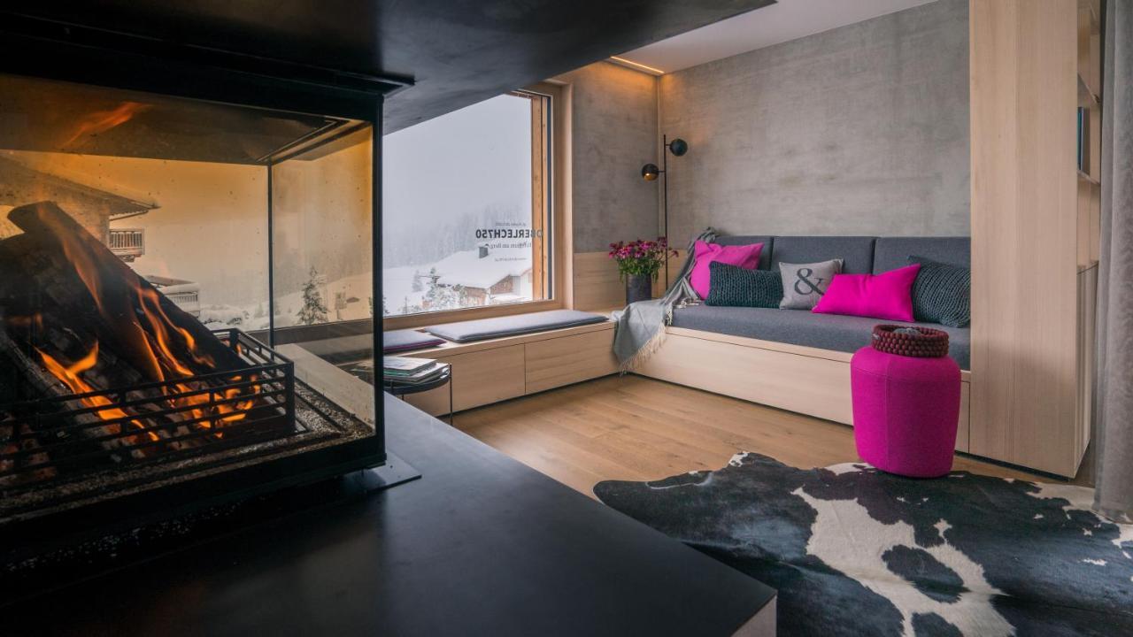 Апартаменти Oberlech750. Refugium Am Berg. Екстер'єр фото